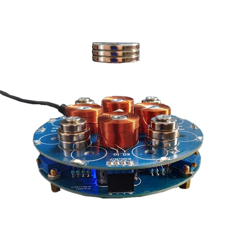 

Magnetic Levitation Kit Diy Floating Electronic Production Kit Learning Principles of Electronic Design 150g/300g