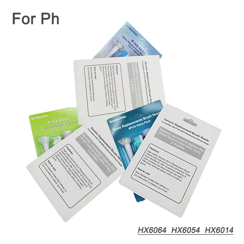 Для PH сменные головки для электрической зубной щетки Soni care Flex Care Diamond Clean HX6014 HX6064