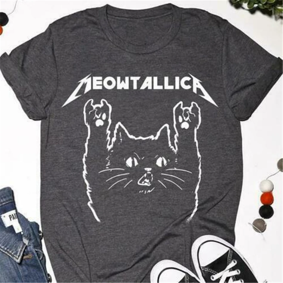 meowtallica shirt
