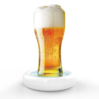 

Portable Beer Bubbler Household Supersonic Foaming Machine Beer Foam Maker Sonic Foamer for Ice Beer by Supersonic Vibrations