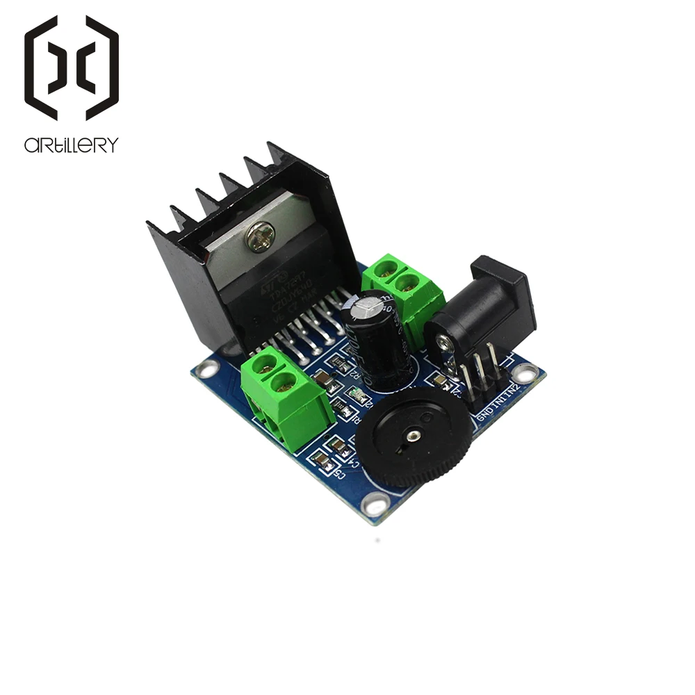

Audio Power Amplifier DC 6 to 18V TDA7297 Module Double Channel 10-50W