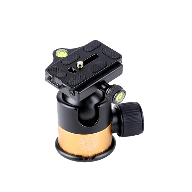 

QINGZHUANGSHIDAI Q10 Panoramic Measuring Damping Ball Type Cradle Head Tripod Camera Single-lens Reflex Camera Cradle Head Spher