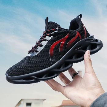 

Fashion Men Shoes Black Sneakers Men Casual Walking Shoes Breathable Sneakers Shoes Mens Running Leisure shoes Zapatillas Hombre
