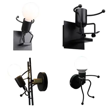 

Lamp Holder Light Holder E27/E26 Funny Decoration Black Durable Cable Cord Plug Bulb Holder Universal Modern Home