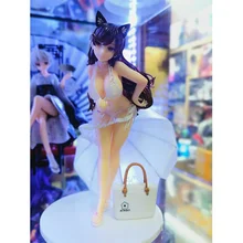 

Anime Game Azur Lane Character Accessories COSPLAY Ijn Atago Tabletop Decoration Sexy Doll Gift