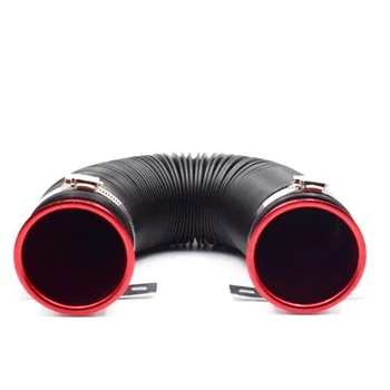 

360 degrees Air Intake Hose Multi-Flexible Adjustable Pipe W/ mounting Clamps