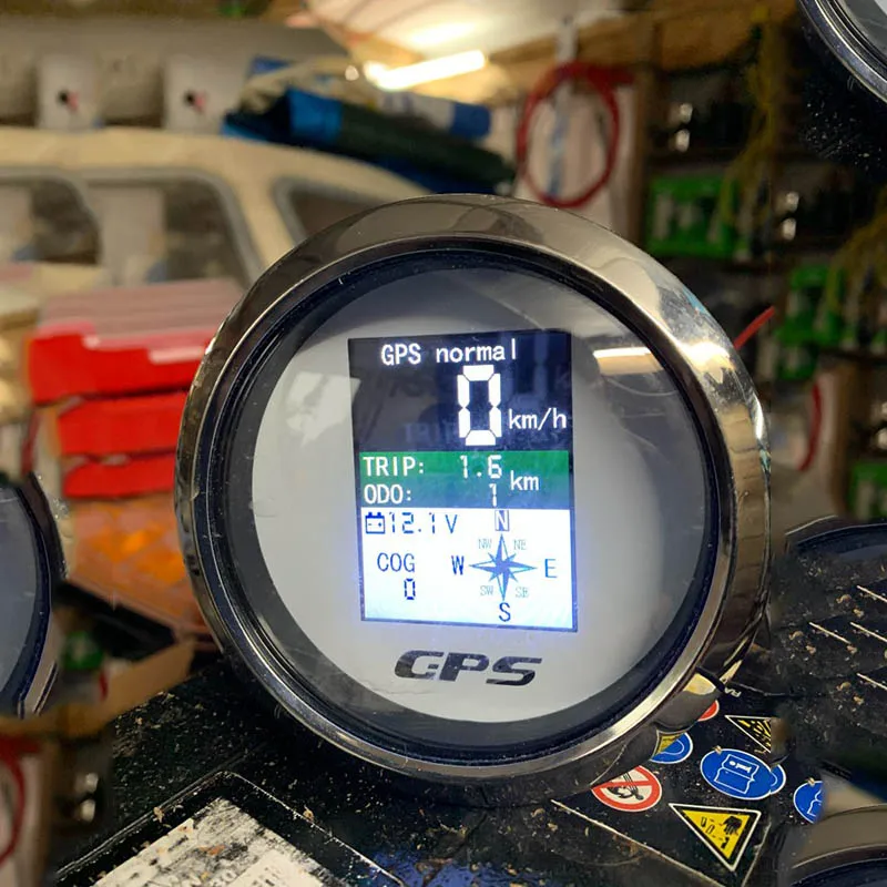 85mm Clever GPS Tacho Wasserdicht TFT Bildschirm D – Grandado
