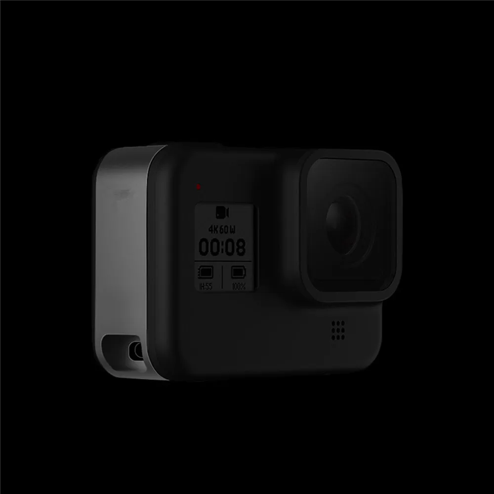 Аксессуары для спортивной камеры перезаряжаемый боковой Чехол металлическая