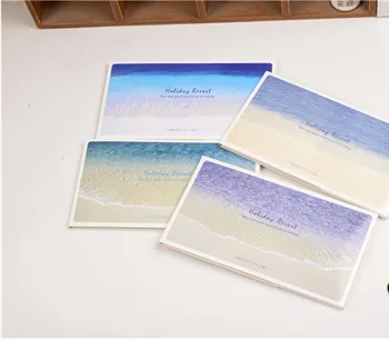 

Fresh Artistic Seaside Scenery Landscape 12pcs Delicate Classical Retro Colourful Postcard Gift With Extra-thick Texture
