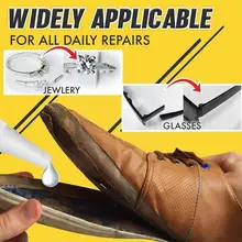 

Universal Welding Glue Plastic Wood Metal Rubber Tire Glue Repair Oily Glue Quick-drying Soldering Agent 20/50ml F7b5