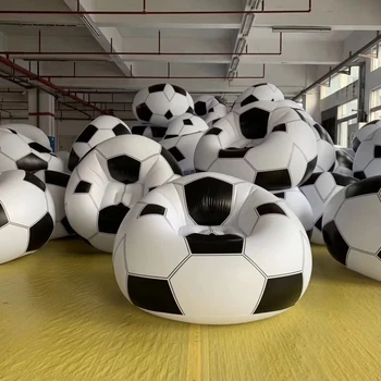 

PVC Inflatable Sofa Lounge Air Chair Indoor Outdoor Football Lazy Chair
