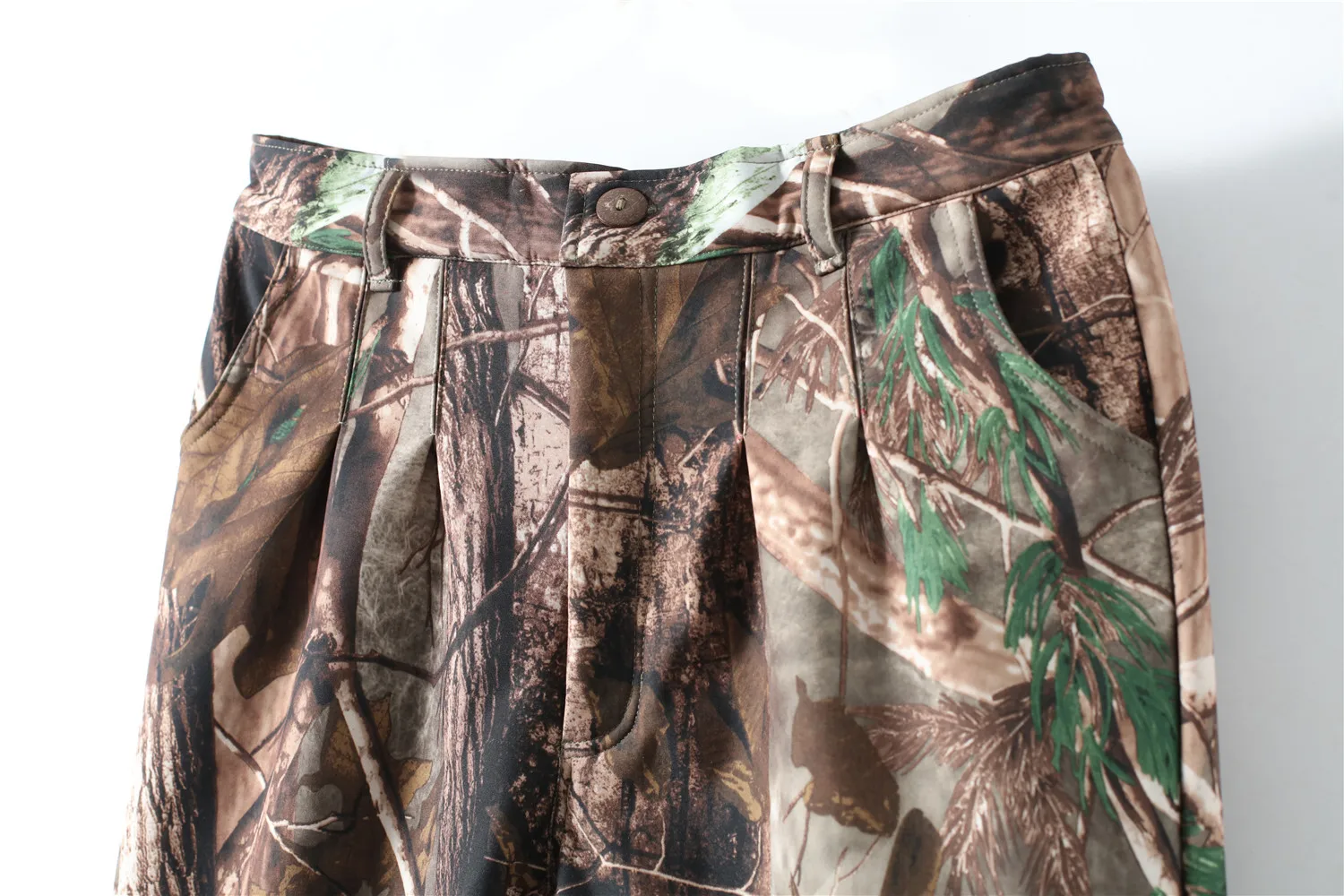 Ma fan bu yi 18 Autumn And Winter New Products Chinese-style Ethnic-Style Men's Casual Camouflage Pants Straight-leg Pants plus