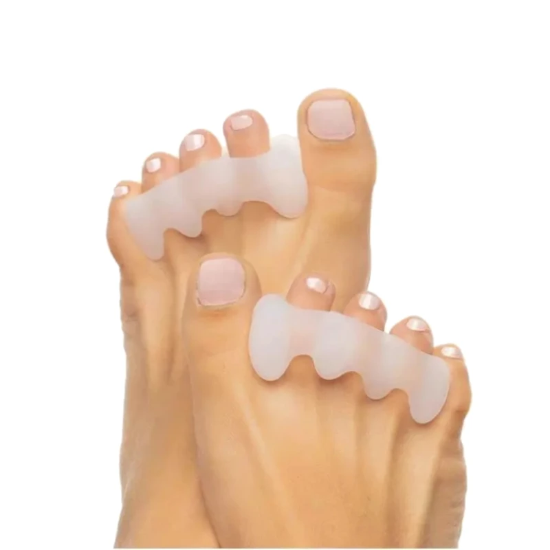 

Силиконовый выпрямитель для пальцев ног, 6 шт. = 3 пары