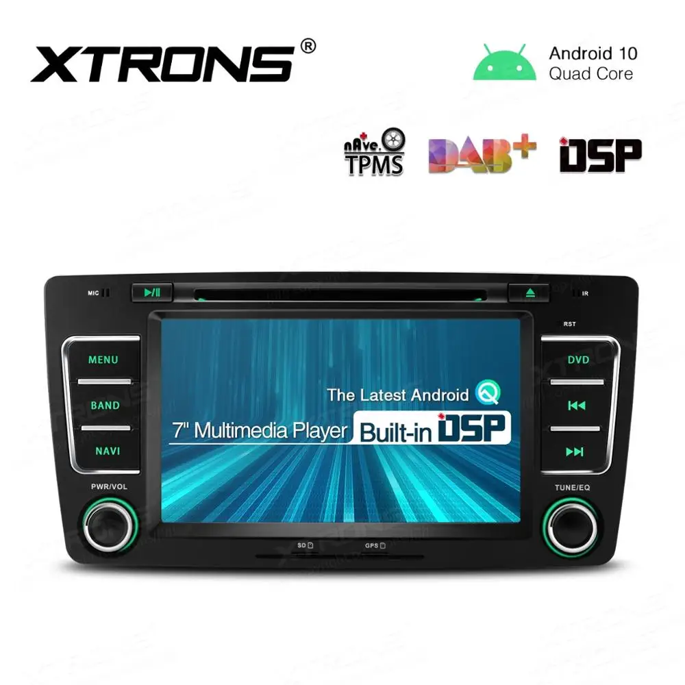 " Android 10,0 OS автомобильный DVD Мультимедиа gps радио для Skoda Octavia 2009-2013 и Skoda Yeti 2008- с полной поддержкой выхода RCA