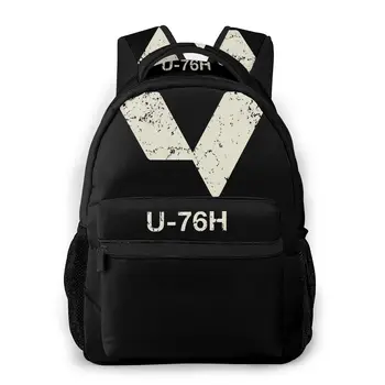 

U-76H New Pattern knapsack Black Mirror Teens Books Backpack