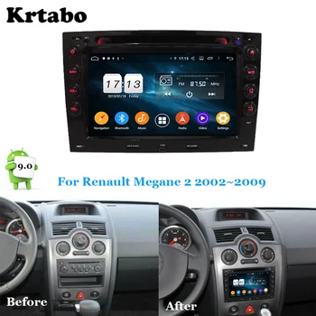 

Car radio Android multimedia player Octa Core 4G RAM For Renault Megane 2 2002~2009 Car touch screen GPS Support Carplay