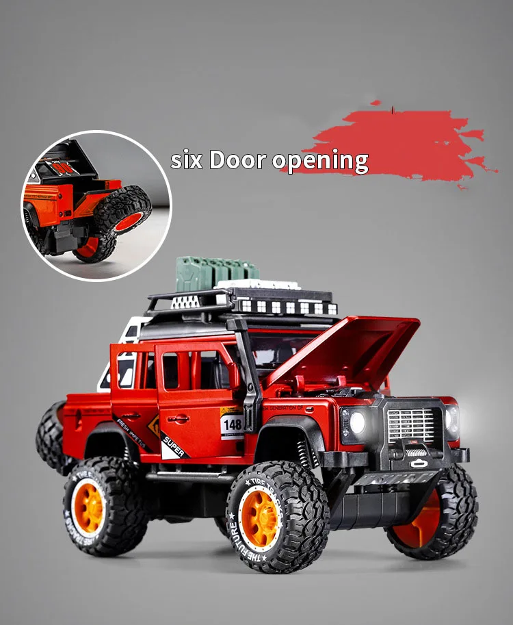 Модель автомобиля 1:32 SUV пикапы Diecasts& Toy Vehicles из металлического сплава симуляция оттягивания автомобилей игрушки для детей Подарки для детей