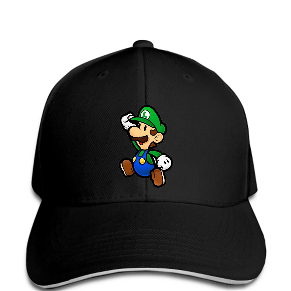 Мужская бейсболка Luigi Mario, супер качество, забавная шапка, новинка, tsnapback wo men 1