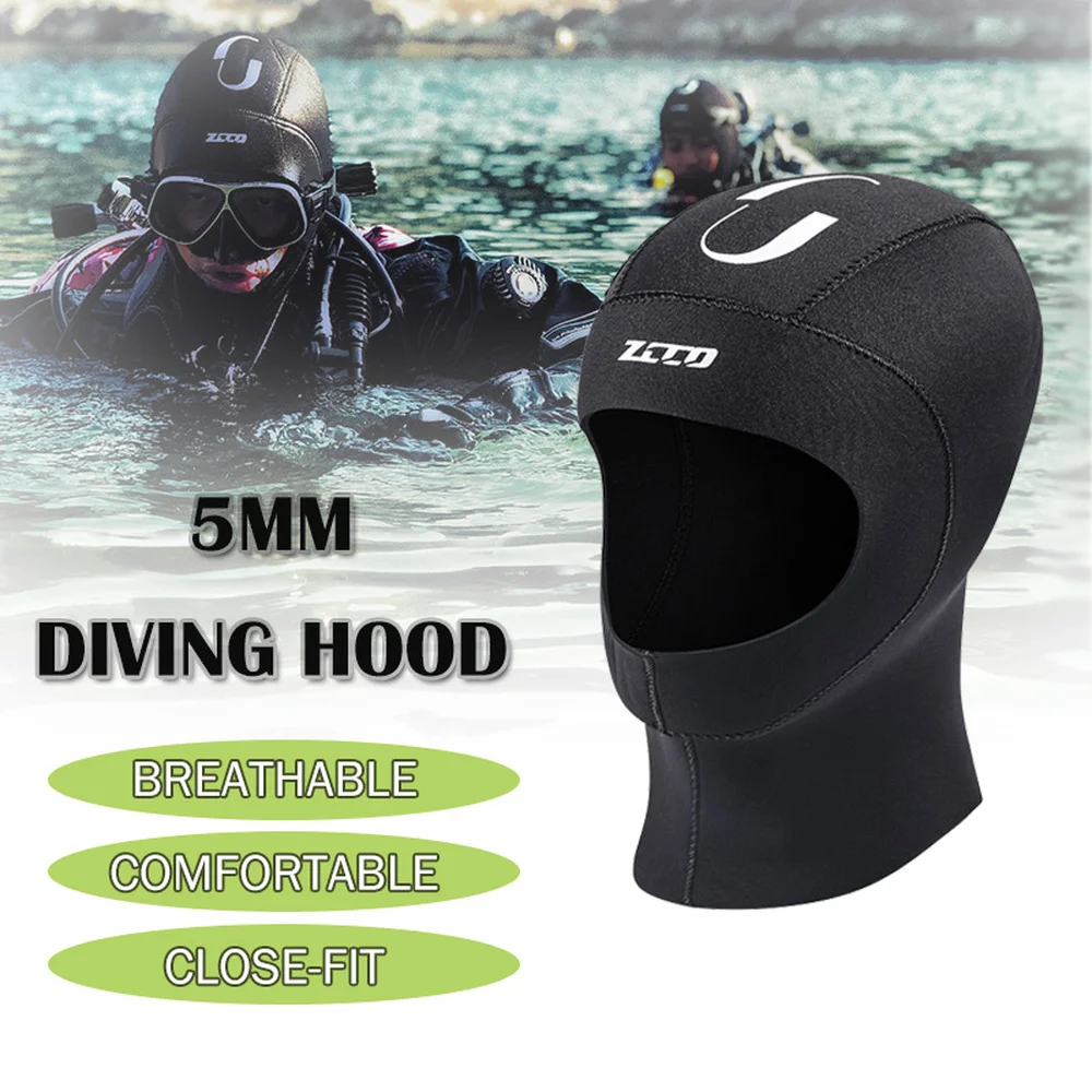 Neoprene-Scuba Diving Swimming Hat Cap Neck Cover Wetsuit Surfing Hood Kayak 