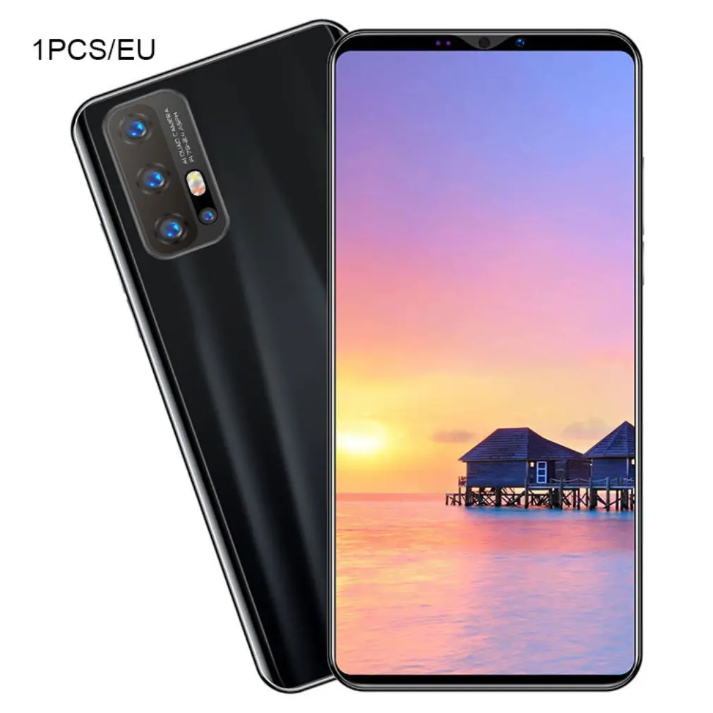 

Z6 Pro Smartphone 5.8 Inch Screen Smartphone 512M+4G Android Smartphone 3D Glass Plated Back Cover Black