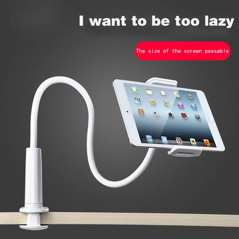 Универсальная гибкая настольная подставка 360 градусов держатель для iPhone iPad таблетки ленивая стойка для iPad держатель для мобильного телефона Настольный зажим для кровати