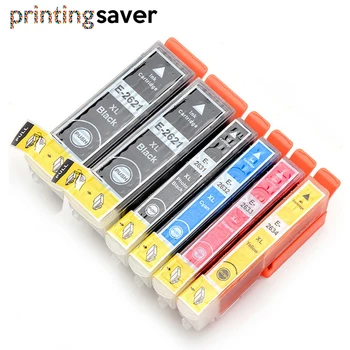 

6Pk Compatible 26XL Ink Cartridge Replacement for Epson T2621 T2631 - T2634 for Epson XP-510 XP-610 XP-615 XP-710 XP-720 XP-820