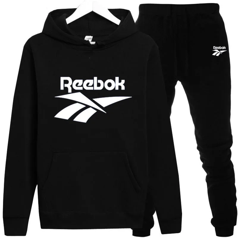 Брендовая Спортивная Одежда Reebok сезона осень-зима 2020 года однотонные длинные