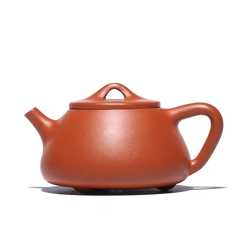 

120ml Yixing Purple Sand Teapot Raw Mud Shipiao Handmade Pot KungFu Drinkware