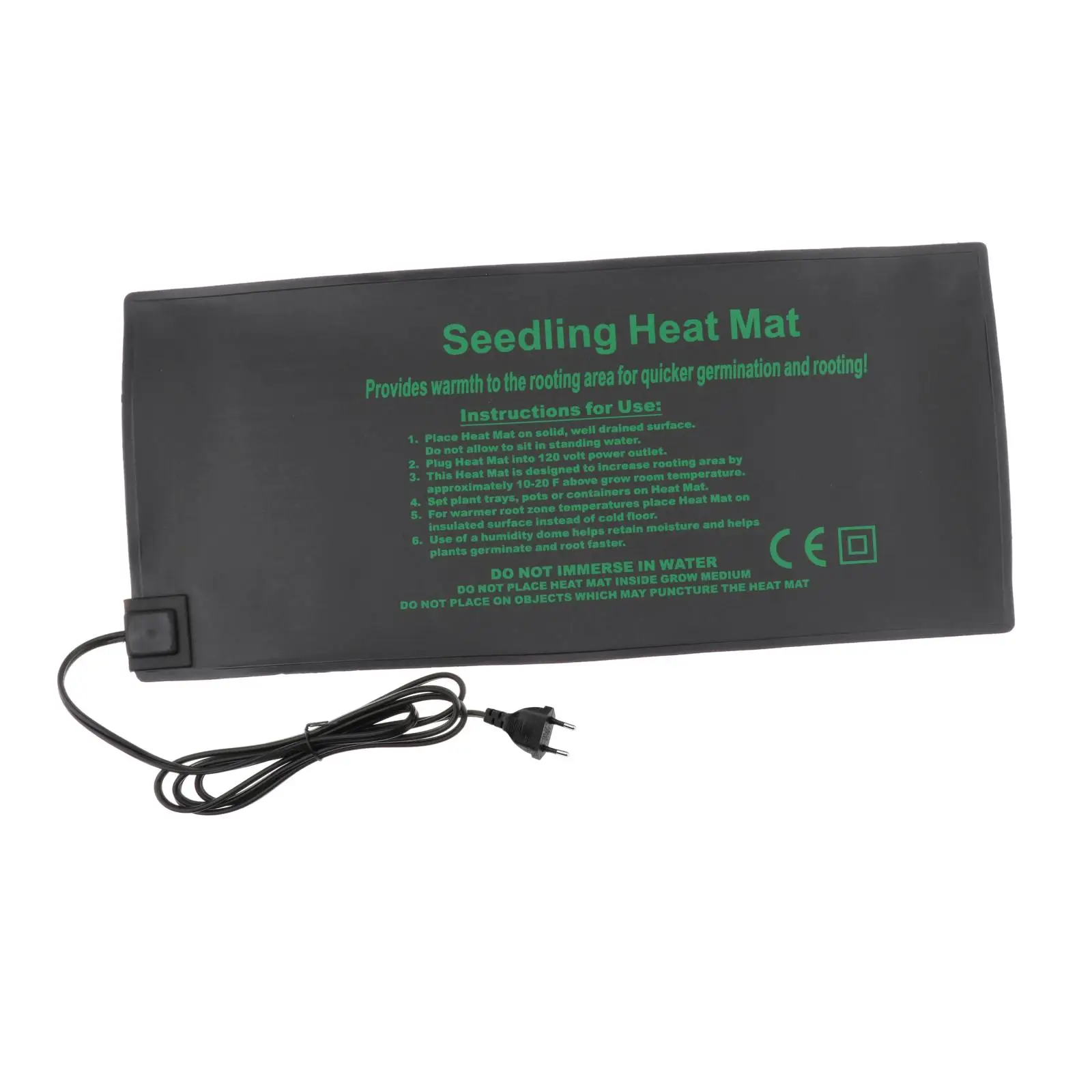 Waterproof-Seedling-Heat-Mat-Plant-Seed-Starting-Warm-Pad-Heating-Mat-52x24cm.jpg Vízálló Palánták Hőszőnyeg Növényi Vetőmag Meleg Pad Fűtő Szőnyeg 52X24Cm - Image 2