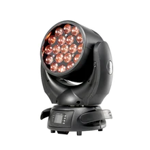 Дешевые 19*15 Вт 4в1 RGBW светодиодный движущаяся голова пчелиный глаз сценическое освещение для клубной вечеринки с диджеем события подвижная омывающая точечная подсветка