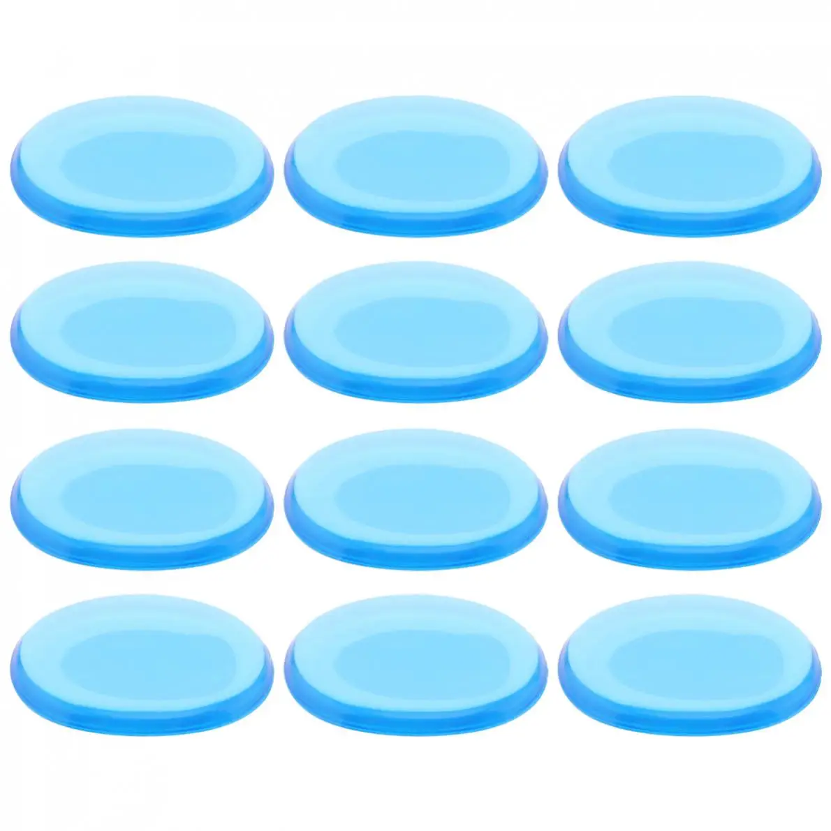 12pcs/set Drum Mute Pad Transparent Silicone Jazz Snare Drum Muffler 3 Colors Optional musical percussion instruments snare drum practice pad