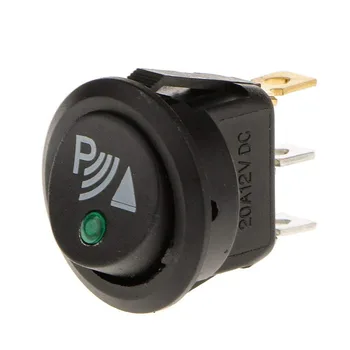 

NEW-Round 3 Pin Rocker / Parking Off Switch Front Rear Walking Sensor
