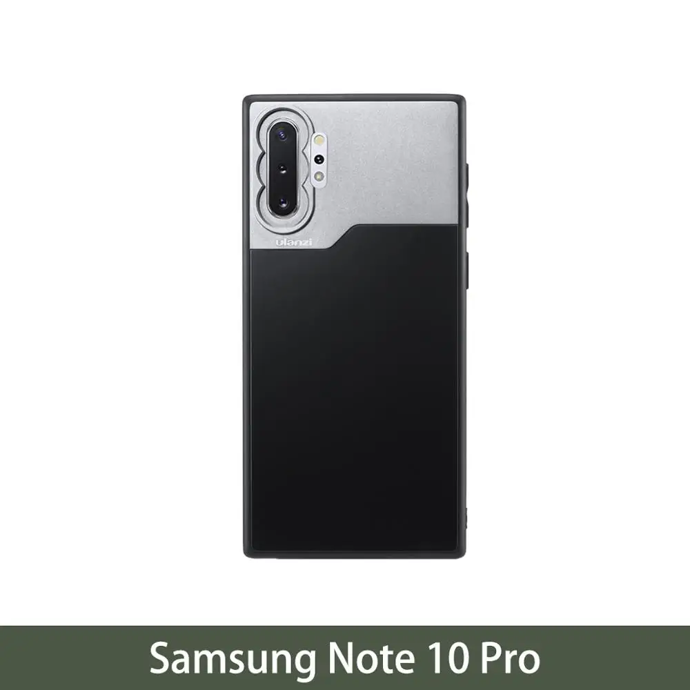 for samsung N10 pro Чехол для телефона Ulanzi для iPhone 7/8 X XS XR 11 Pro Max samsung S10 N10 HUAWEI P30 mate 30 Pro анаморфные линзы 17 мм чехол для объектива - Цвет: for samsung N10 pro