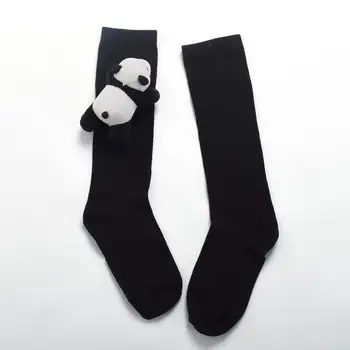 

Cute Women Calf socks knee socks fashion ladies Panda long socks girls