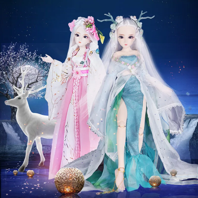 Fortune Days 1/4 дневник королева BJD совместное тело с макияжем включая одежду обувь