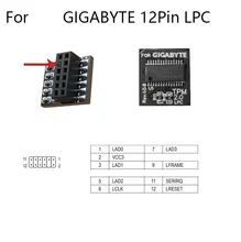

TPM 2.0 Encryption Security Module Remote Card Windows 11 Upgrade LCP SPI TPM2.0 Module 12 To 20pin for GIGABYTE Motherboards