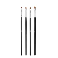 20PCS/SET Nail Art Brush Tilted Head Acrylic Nail Brush for UV Gel Paiting Drawing Liner Pen Manicure Tips Nail Brush Set 2