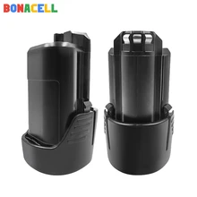 Bonacell 2000 мА/ч, аккумуляторная батарея 12V li-ion BAT411 Перезаряжаемые Батарея для BOSCH BAT412A BAT413A D-70745GOP 2607336013 2607336014 PS20-2 PS40-2