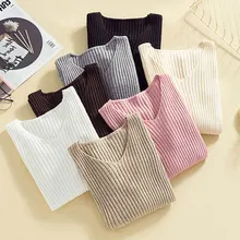 Autumn Winter Cotton Sweater Women New Soft Core Silk Long-sleeved Solid V-neck Slim Slimming Shirt Sweater Autumn Winter Cotton Sweater Women New Soft Core Silk Long-sleeved Solid V-neck Slim Slimming Shirt Sweater