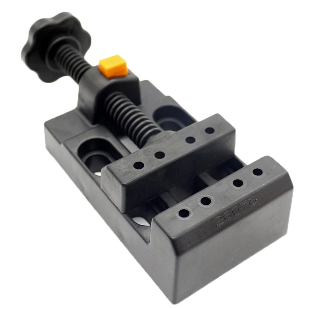 DIY Jaw Bench Clamp Drill Press Vice Open Parallel Mini Table Vise Jewelry Tools