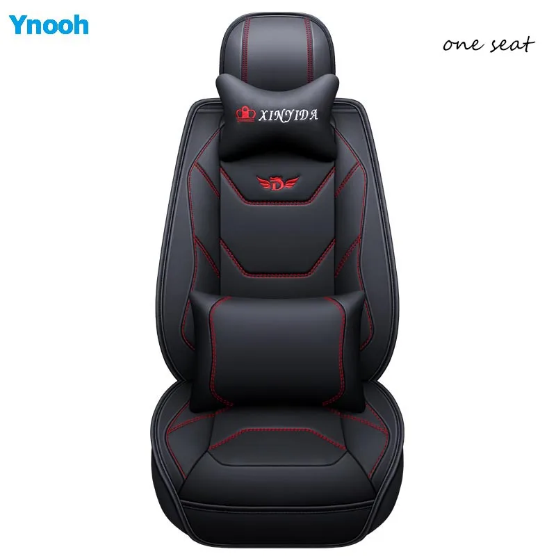 Ynooh автомобильные чехлы для сидений для toyota prado 120 camry 40 land cruiser 100 fortuner rav4 corolla 2005 aygo один автомобильный протектор - Название цвета: color 7