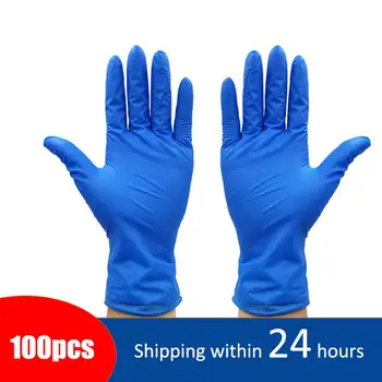 

100 PCS Disposable Gloves Latex Dishwashing/Kitchen/Garden Rubber Latex Gloves Household Cleaning Products guantes desechables