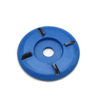 

Wood Carving Tool Milling Cutter Wood Carving Cutting Disc 3/4/5/6T Arc/Flat Wood Shovel Plate for 16mm Aperture Angle Grinder