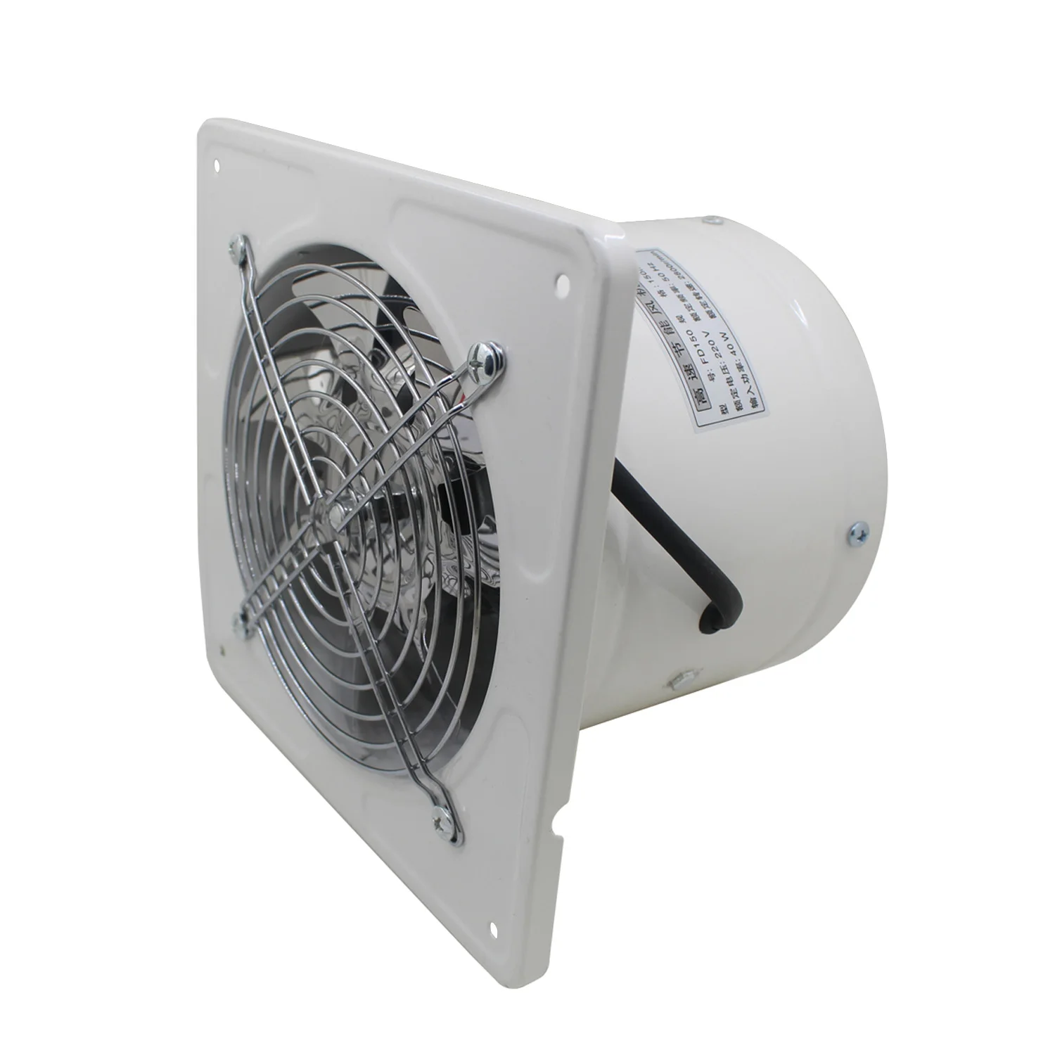 220VAC Booster Fan Inline Duct Vent Blower Duct Fan for HVAC Exhaust  Bathroom Ventilation Fan kitchen Exhaust Fan 6/8/10/12 Inch - AliExpress