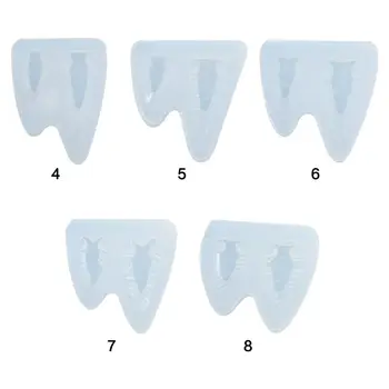 

Stoneware Pendant Epoxy Mold DIY Handmade Necklace Craft UV Resin Mould Materials T4MD