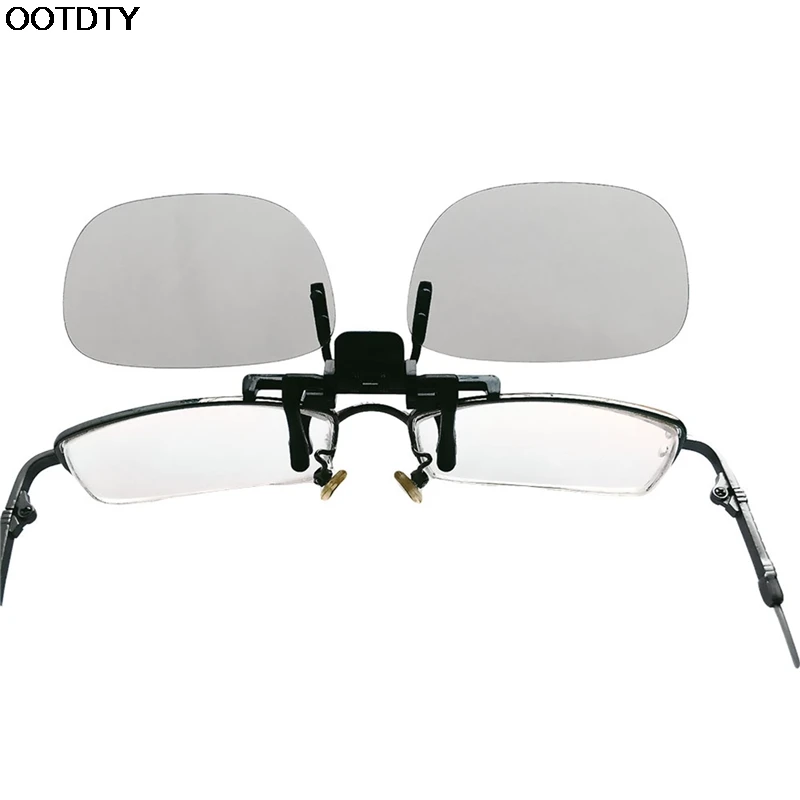 1PC Clip On 3D Glasses Circular Polarized Eye Lens Home TV Cinema Movie Film Imax dropshipping