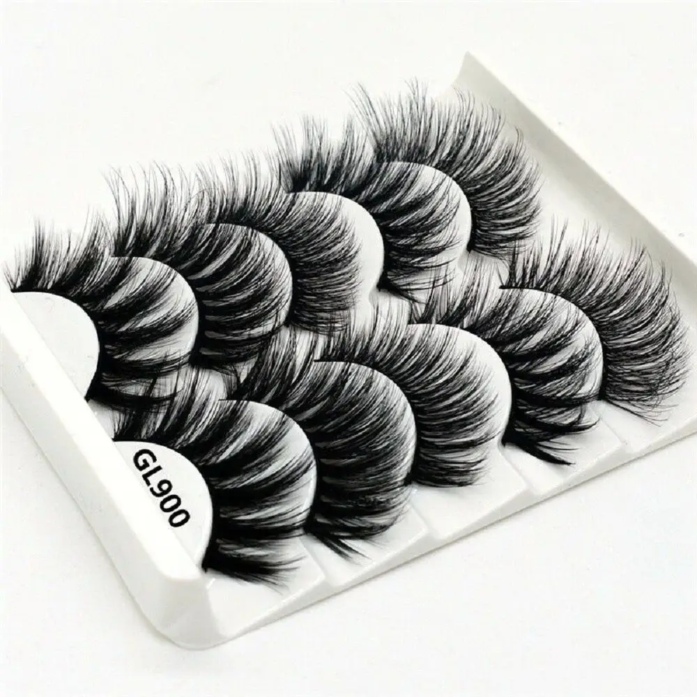 

1Set New Natural Long Black False Eyelashes Fake Eye Lashes Makeup Extension Tools Professional Individual Eye Lashes