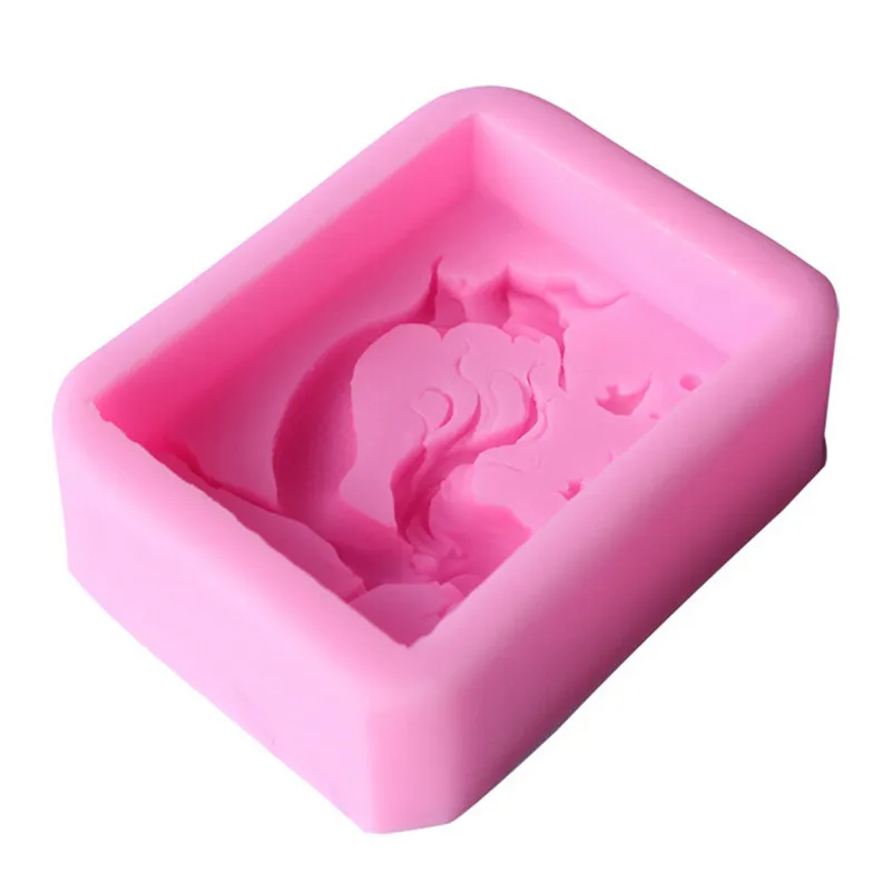 Mermaid Fish Silicone Soap Mold Craft Art Molds Soap DIY Mould Making Chocolate Mold Silicone Supplies Maker Tools