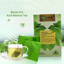 40 pcs/2 Packs Blood Uric Acid Balance Tea for Joint pain edema inflammation Gout Treatment Reduce fat pure natural herbs Tea