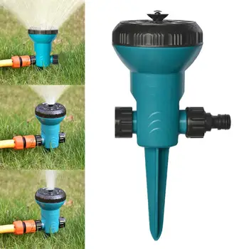 

360 Degree Automatic Watering Sprinkler Adjustable Nozzles Irrigation Grass Watering System Hose Anti-Clogging Dripper *P
